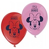 Procos Party Ballons Minnie Mouse « J'adore les pois » 28 cm | 8 pièces