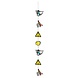 Boland Hangdecoratie Party Zone 130cm | per stuk Boland Hangdecoratie Party Zone 130cm | per stuk