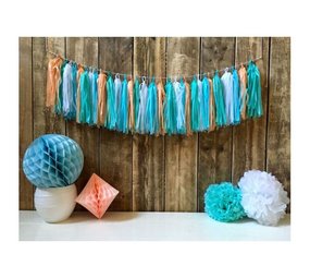DIY-Pastellquastengirlande
