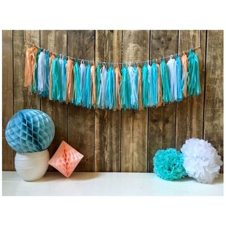 Pastel Tassel Garland DIY