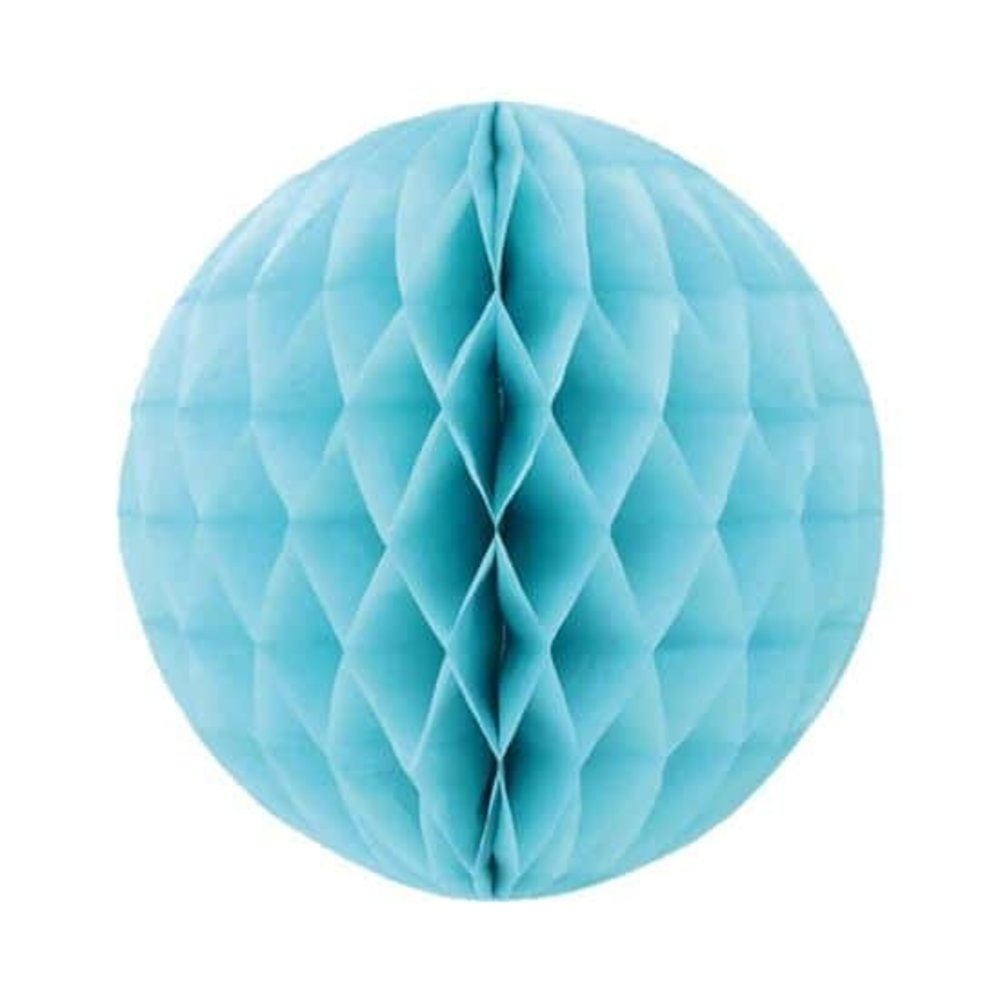 Folat Honeycomb ball Caribbean blue 30cm | per piece