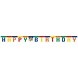 Creative Converting Lego Block Party Happy Birthday Buchstabengirlande 16x213cm | pro Stück