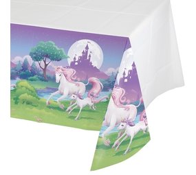 Creative Converting Unicorn Fantasy Tablecloth 137x259cm | per piece Creative Converting Unicorn Fantasy Tablecloth 137x259cm | per piece