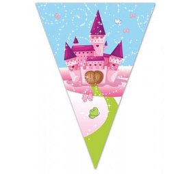 Procos Party Unicorn Castle Flag Garland 2.3 m | per piece