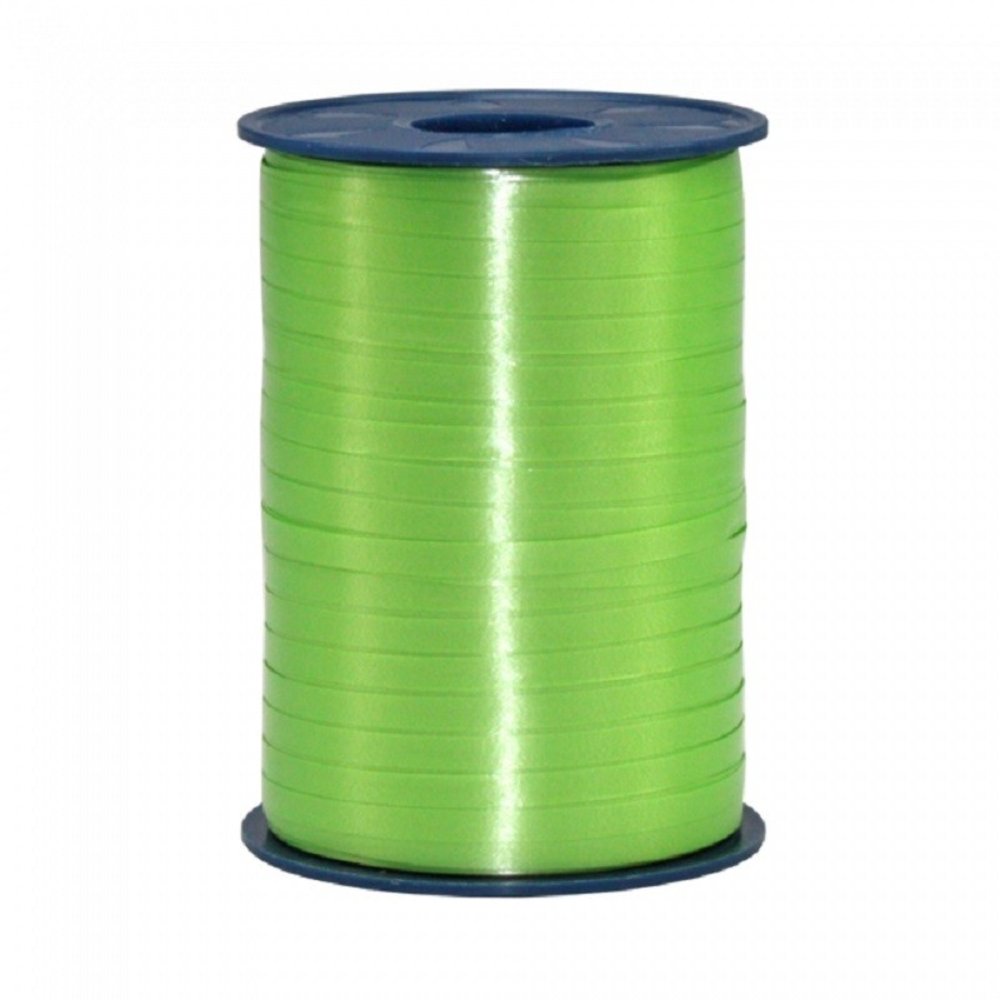 WeFiesta Apfelgrünes Band, 500 m x 5 mm