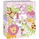 Gift bag Medium 1 year Safari Girl