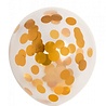 WeFiesta Ballon transparent à confettis dorés | 6 pièces WeFiesta Ballon transparent à confettis dorés | 6 pièces