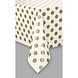 Tafelkleed wit met gouden stippen | 137 x 274 cm Tafelkleed wit met gouden stippen | 137 x 274 cm