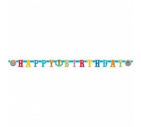 Amscan Circus Letter Garland 180x15cm
