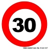 Folat Onderzetters verkeersbord 30 jaar| 6 stuks Folat Onderzetters verkeersbord 30 jaar| 6 stuks