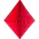 Honeycomb Diamant rood | 30cm Honeycomb Diamant rood | 30cm