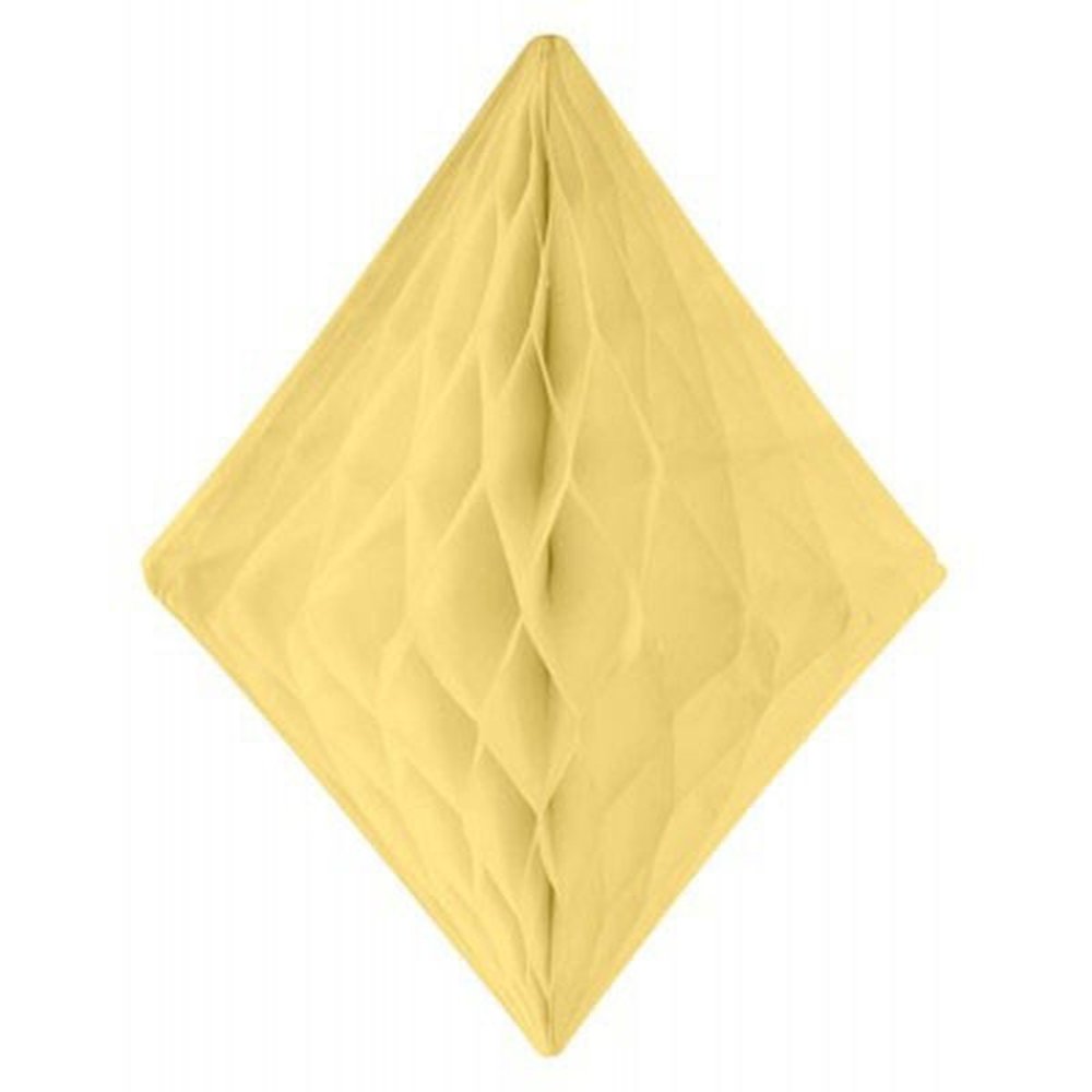 Folat Honeycomb Diamond elfenbeingelb | 30 cm