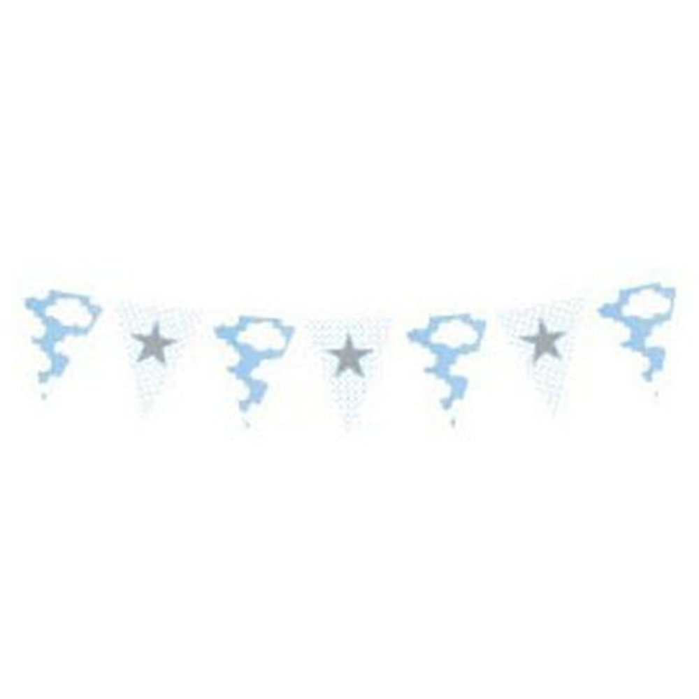 Vlaggenlijn jongen met ster 10m Vlaggenlijn jongen met ster 10m