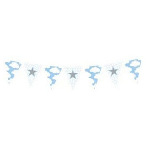 Vlaggenlijn jongen met ster 10m Vlaggenlijn jongen met ster 10m