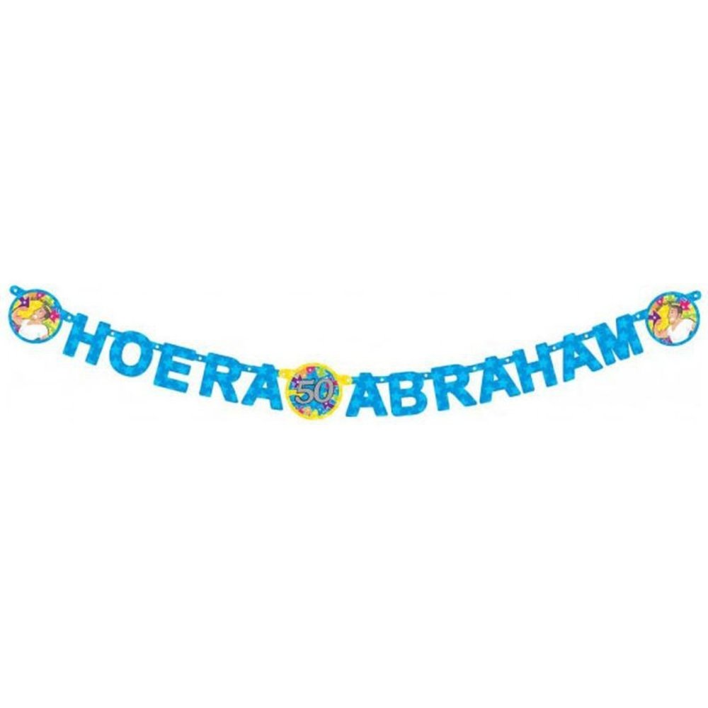 Haza - Witbaard Abraham 50 Years Letter Garland 180cm | per piece