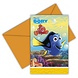 Invitation Le Monde de Dory (6 pièces)
