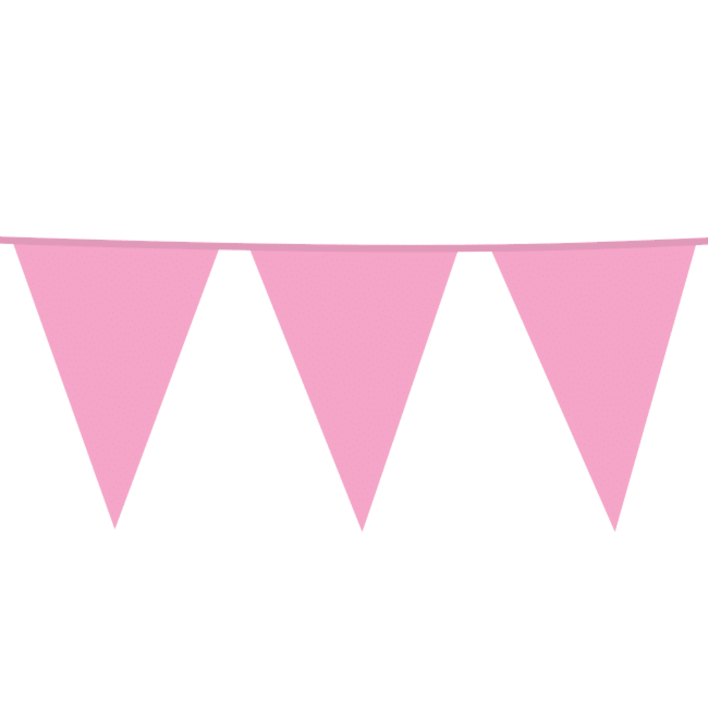 XL light pink bunting | 10 meters