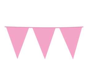 Guirlande rose clair XL | 10 mètres