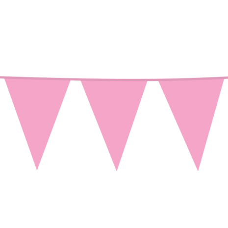 Guirlande rose clair XL | 10 mètres