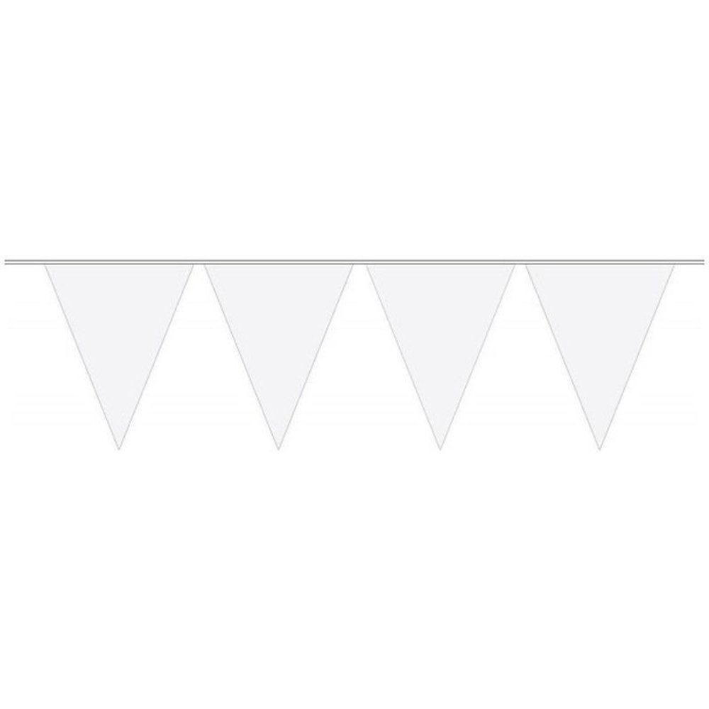 WeFiesta Vlaggenlijn XL wit | 10 meter WeFiesta Vlaggenlijn XL wit | 10 meter