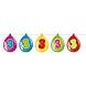 Folat Guirlande de fanions en forme de ballons 3 ans | 10 mètres