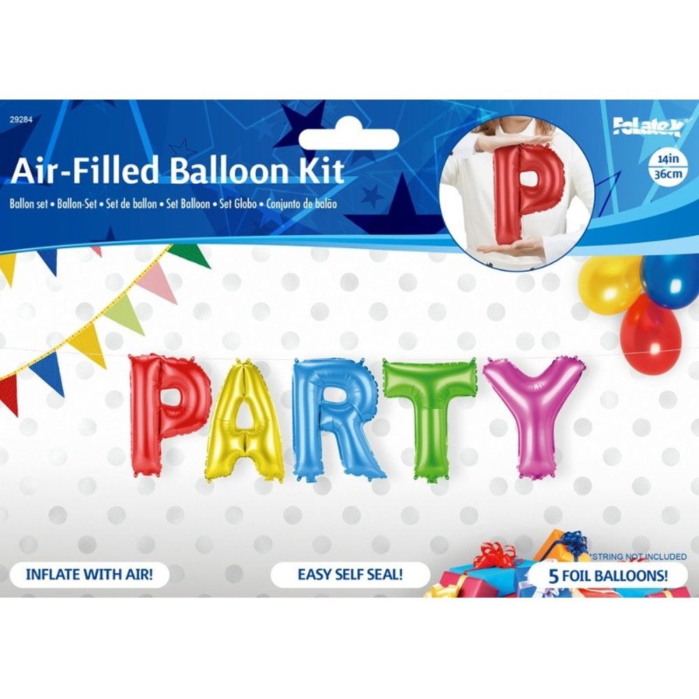Folat Ballonfolien-Set PARTY