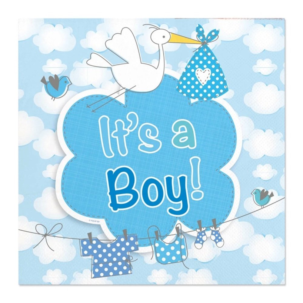 Folat It's a Boy! Napkins 25x25 | 20 pieces