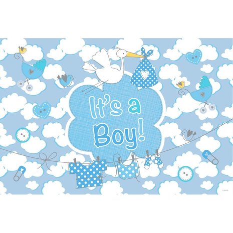 Folat Raamvlag It's a Boy! 90x60cm | per stuk