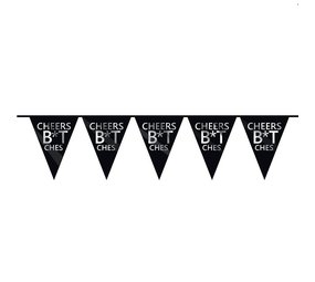 Haza - Witbaard Flag garland Cheers bitches Haza - Witbaard Flag garland Cheers bitches