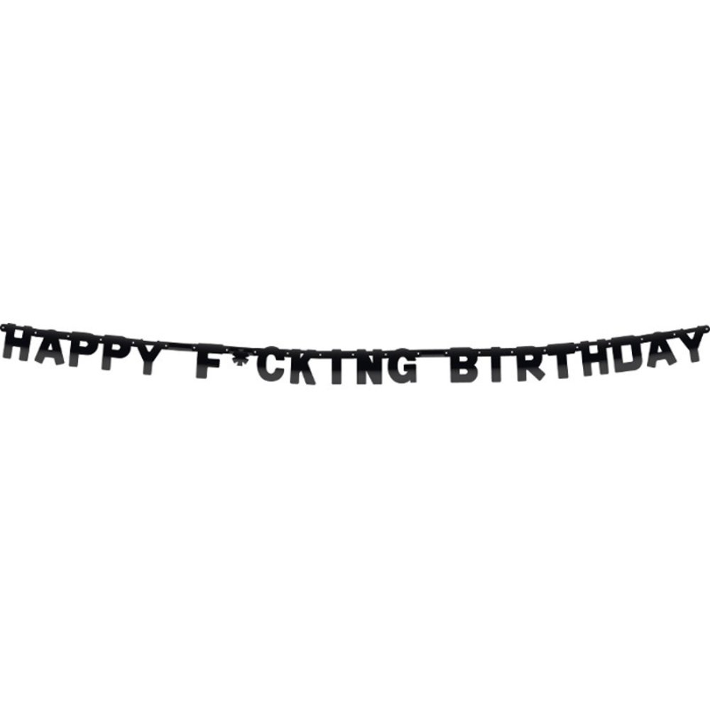 Letter garland Happy Fucking Birthday