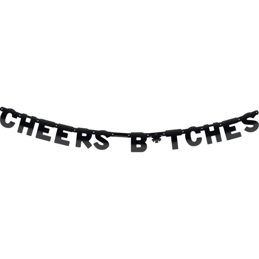 Haza - Witbaard Letter garland Cheers Bitches 160cm | per piece