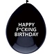 Joyeux putain d'anniversaire avec un ballon Joyeux putain d'anniversaire avec un ballon