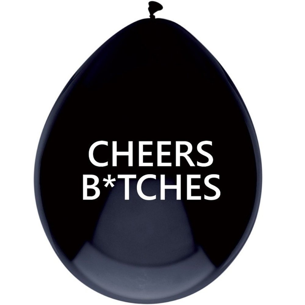Haza - Witbaard Ballons Cheers Bitches 30 cm | 6 pièces