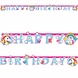 Riethmüller Guirlande de lettres licorne arc-en-ciel « Joyeux anniversaire » 180 x 15 cm | à l'unité
