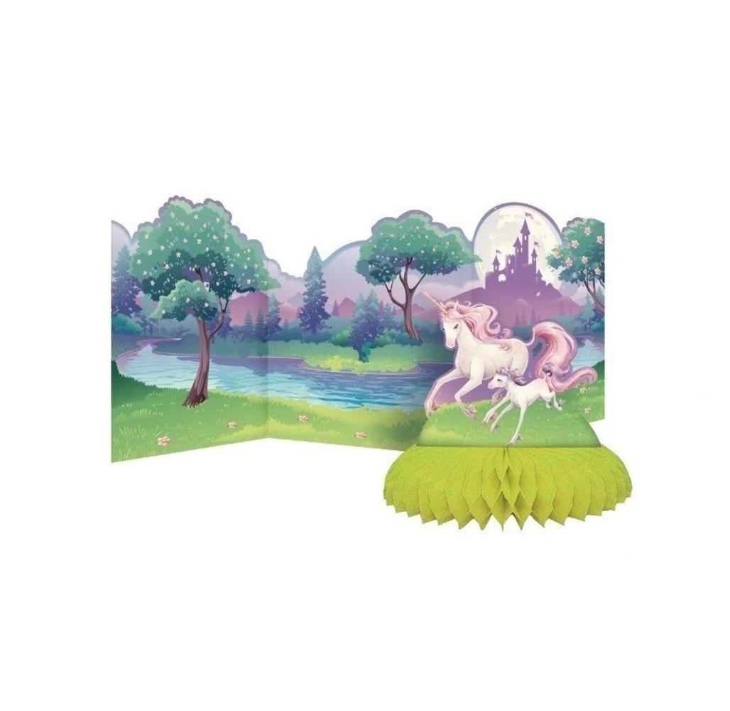 Creative Converting Unicorn Fantasy Table Decoration | 2-piece
