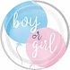 Unique Party Borden Gender Reveal Balloons 23cm | 8 stuks Unique Party Borden Gender Reveal Balloons 23cm | 8 stuks