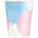 Unique Party Bekers Gender Reveal Balloons 250ml | 8 stuks Unique Party Bekers Gender Reveal Balloons 250ml | 8 stuks