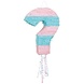 Unique Party Piñata point d'interrogation pour révélation du sexe 52 cm | à l'unité