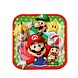 Procos Party Bord Super Mario 18cm | 8 stuks Procos Party Bord Super Mario 18cm | 8 stuks