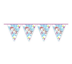 Folat Unicorn Vlaggenlijn Slinger Kids 10mtr | per stuk Folat Unicorn Vlaggenlijn Slinger Kids 10mtr | per stuk