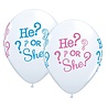 Ballons « Il ou Elle » | 25 pièces Ballons « Il ou Elle » | 25 pièces