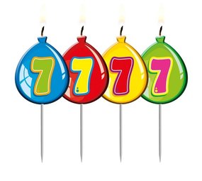 Folat Ballonförmige Kerzenauswahl 7