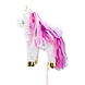 Eenhoorn pull Pinata 3D met gouden hoorn | 20x32x8cm Eenhoorn pull Pinata 3D met gouden hoorn | 20x32x8cm
