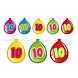 Folat Flaggen-Girlande in Ballonform, 10 Jahre | 10 Meter