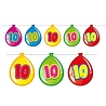Folat Flaggen-Girlande in Ballonform, 10 Jahre | 10 Meter Folat Flaggen-Girlande in Ballonform, 10 Jahre | 10 Meter