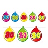 Folat Guirlande de ballons 80 ans | 10 mètres Folat Guirlande de ballons 80 ans | 10 mètres