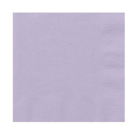Unique Party Serviettes lilas 33 x 33 cm | 20 pièces