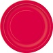 Unique Party Red Plates 23cm | 16 pieces