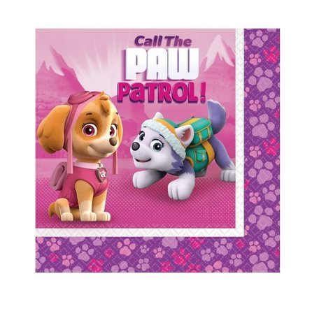 Riethmüller Paw Patrol Servietten Sky und Everest 33x33cm | 20 Stück