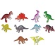 Henbrandt Dinosaure jouet 4-5 cm | 12 pièces